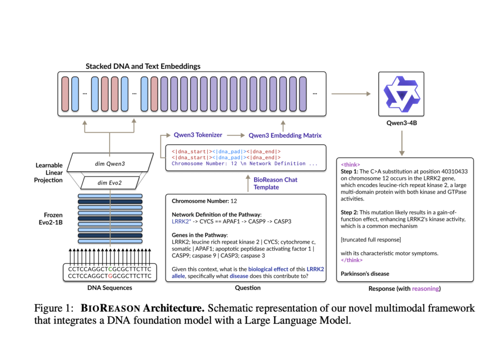 Meet BioReason: The World’s First Reasoning Model in Biology that Enables AI to Reason about Genomics like a Biology Expert